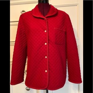🍎 Talbots, Size M, quilted jacket